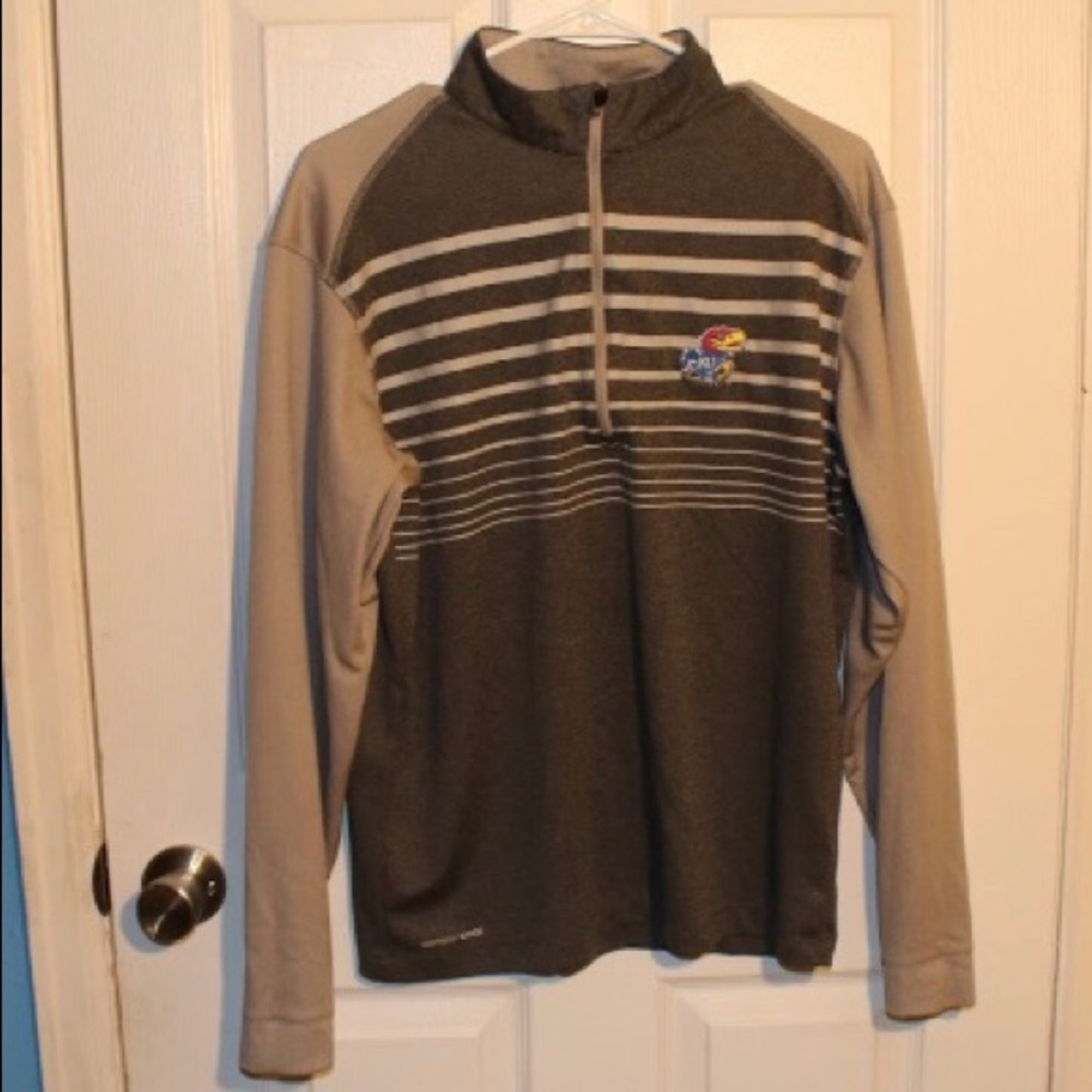Ping golf Kansas (KU) pull over fleece